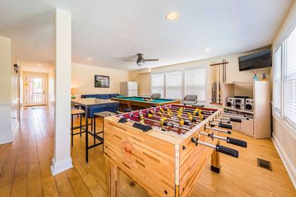 Rec Room with Foosball