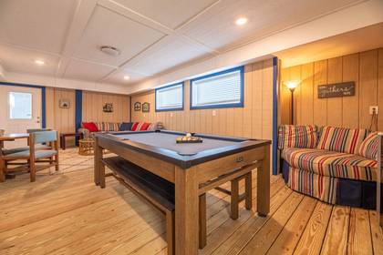 Rec Room with Pool Table