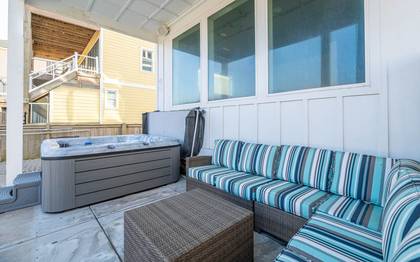 Hot Tub Area with Seating