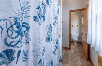Upper Level Shower (shared)