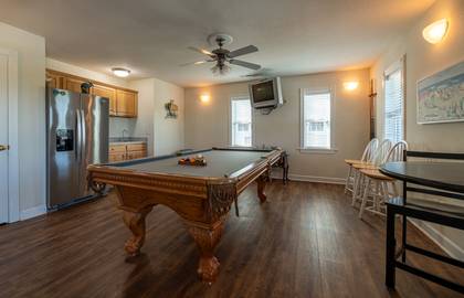 Rec Room with Pool Table