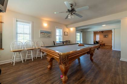 Rec Room with Pool Table