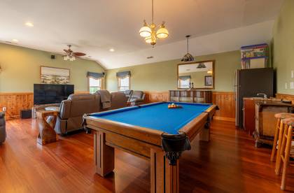 Rec Room with Pool Table