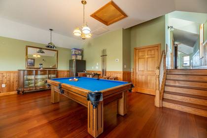 Rec Room with Pool Table