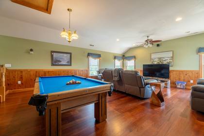 Rec Room with Pool Table