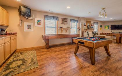Foosball and Shuffleboard