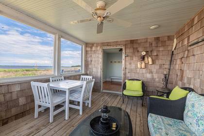 Screened Porch with Sound View