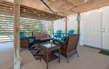 Covered Sitting Area