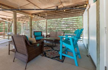 Covered Sitting Area