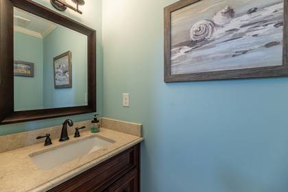 Mid Level Powder Room