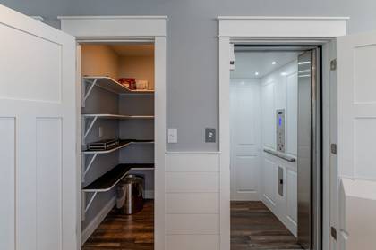 Pantry and Elevator