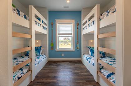 Lower Level Master with Built-in Bunks