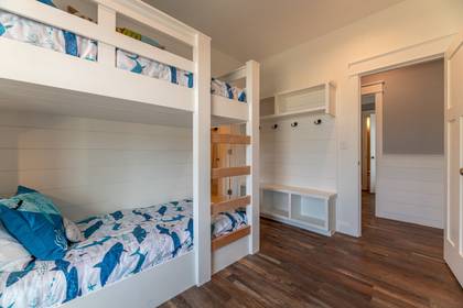 Lower Level Master with Built-in Bunks