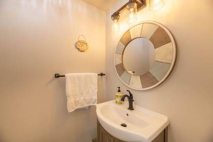 Mid Level Powder Room
