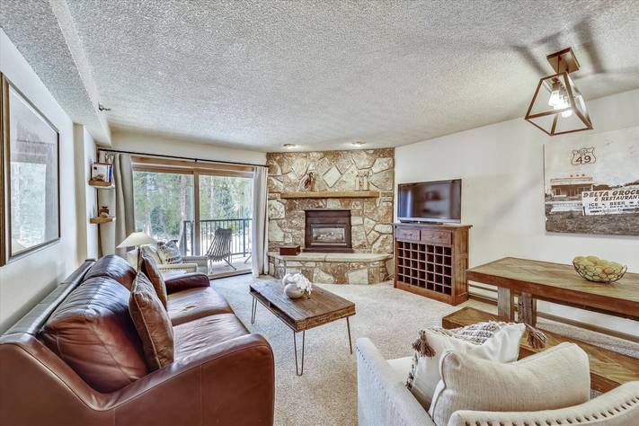 Living Room, Atrium 003, Breckenridge Vacation Rental Living Room, Atrium 003, Breckenridge Vacation Rental