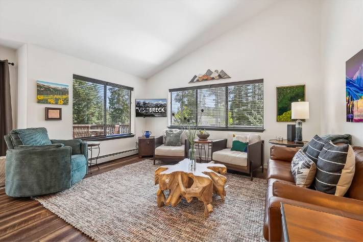 Living Room, Above it All, Breckenridge Vacation Rental Living Room, Above it All, Breckenridge Vacation Rental