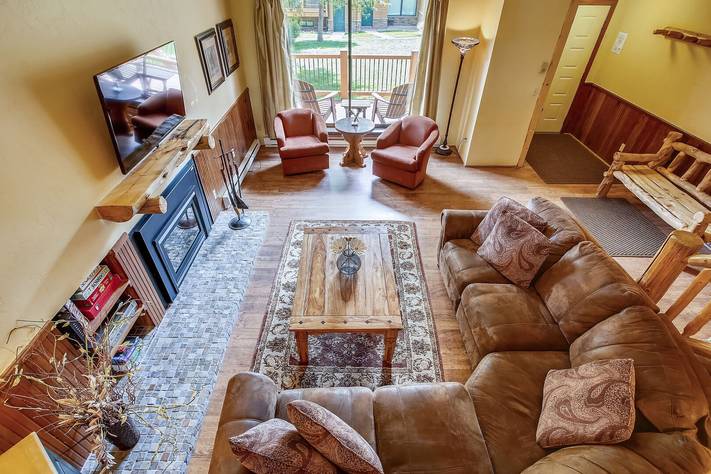 Living Area - Cedars 53 Breckenridge Vacation Rental Living Area - Cedars 53 Breckenridge Vacation Rental