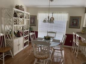 Dining Table with Extra Bar Seating Dining Table with Extra Bar Seating