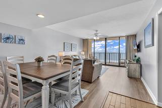 Open living/dining area Open living/dining area