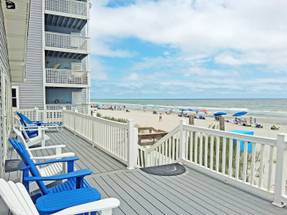 View North from the Ocean Front Deck View North from the Ocean Front Deck