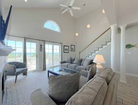 Enjoy ocean views or step out onto the balcony. Enjoy ocean views or step out onto the balcony.