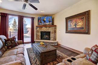 Living Room - Highland Greens 93 - Breckenridge Vacation Rental Living Room - Highland Greens 93 - Breckenridge Vacation Rental