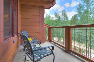 Balcony - Mountain Thunder Lodge 1209 - Breckenridge Vacation Rental Balcony - Mountain Thunder Lodge 1209 - Breckenridge Vacation Rental