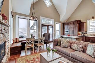 Living Area - Ridge Street Lookout - Breckenridge Vacation Rental Living Area - Ridge Street Lookout - Breckenridge Vacation Rental