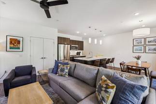 Living Area - River West 814 - Silverthorne Vacation Rental Living Area - River West 814 - Silverthorne Vacation Rental