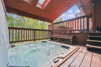 Hot Tub, Twins Getaway at Meadow Creek, Breckenridge Vacation Rental Hot Tub, Twins Getaway at Meadow Creek, Breckenridge Vacation Rental
