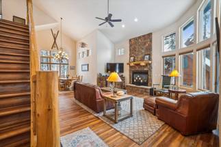 Living Area - Lupine Chalet - Frisco Vacation Rental Living Area - Lupine Chalet - Frisco Vacation Rental