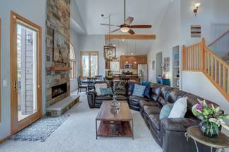 Living Area - Marble Mountain Retreat - Breckenridge Vacation Rental Living Area - Marble Mountain Retreat - Breckenridge Vacation Rental