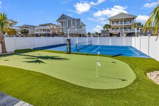 Putting Green and Sports Court Putting Green and Sports Court